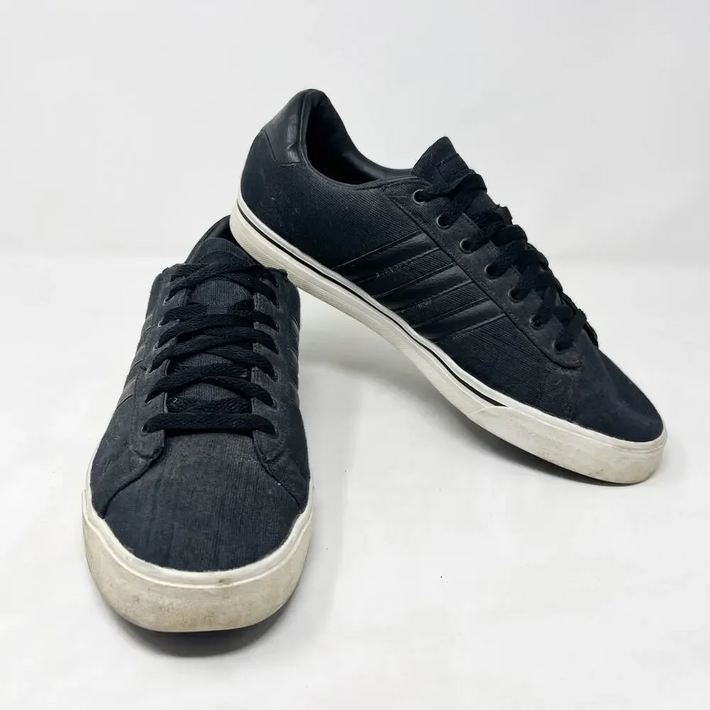 [Adidas] Cloudfoam Super Daily Core Black Casual Lace Up Sneakers Size 12 Men's